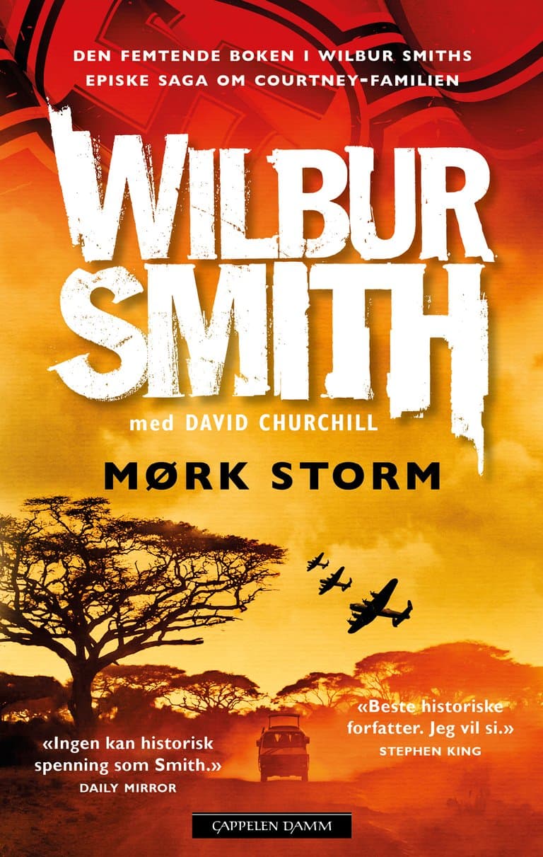 Omslag Mørk storm av Wilbur Smith (Heftet)