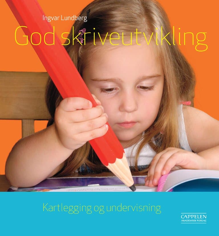 Omslag God skriveutvikling av Ingvar Lundberg (Heftet)