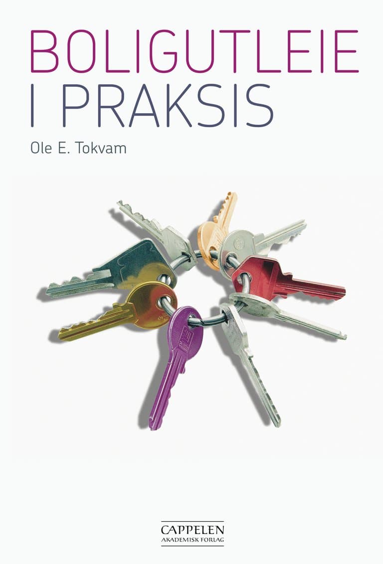 Omslag Boligutleie i praksis av Ole E. Tokvam (Heftet)