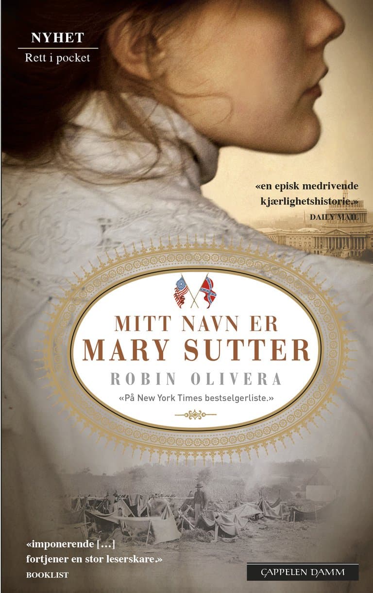 Omslag Mitt navn er Mary Sutter av Robin Oliveira (Heftet)