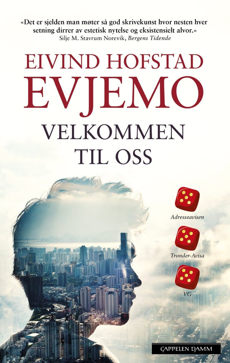 Omslag Velkommen til oss av Eivind Hofstad Evjemo (Heftet)