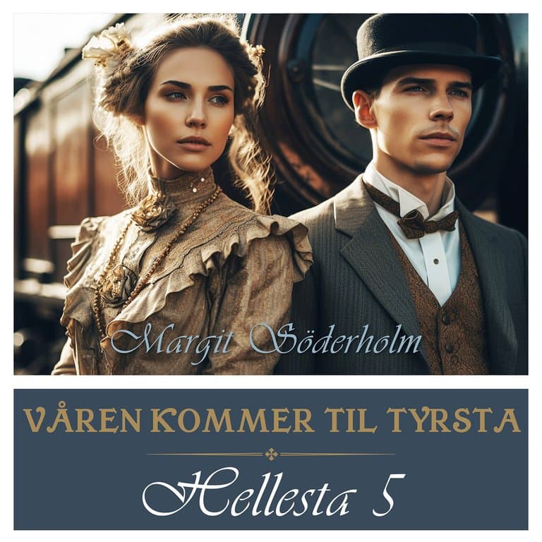 Omslag Våren kommer til Tyrsta av Margit Söderholm (Lydbok)