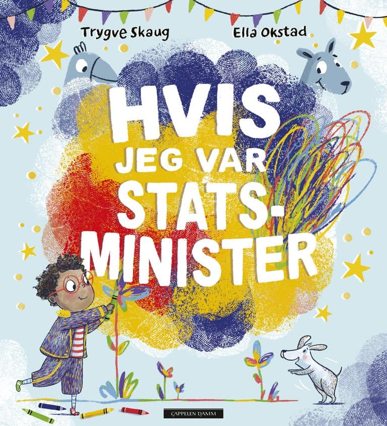 Omslag Hvis jeg var statsminister av Trygve Skaug og Ella Okstad (Ebok)