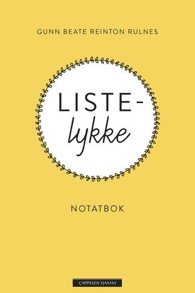 Listelykke notatbok