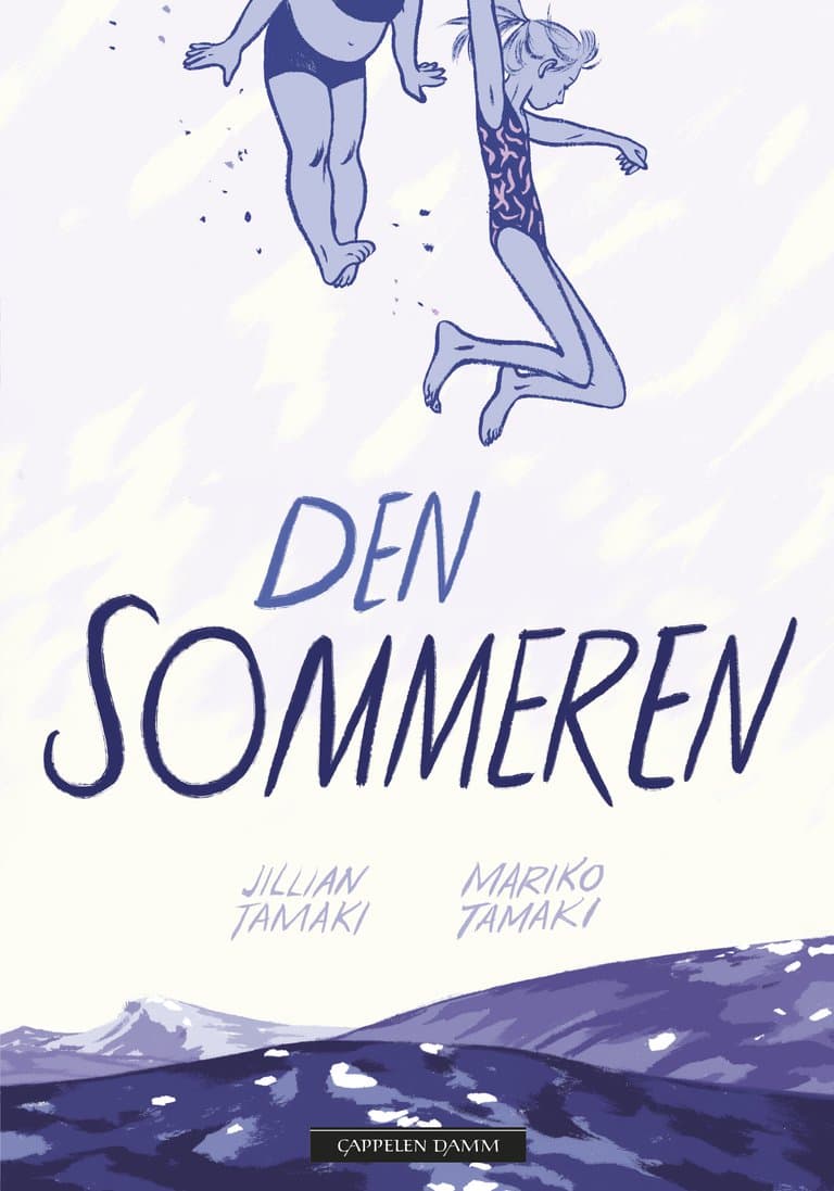 Omslag Den sommeren av Mariko Tamaki (Heftet)