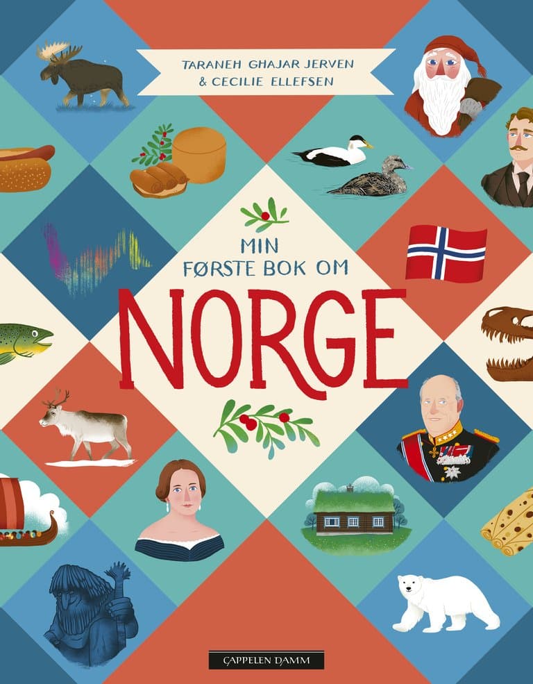 Omslag Min første bok om Norge av Taraneh Ghajar Jerven (Ebok)