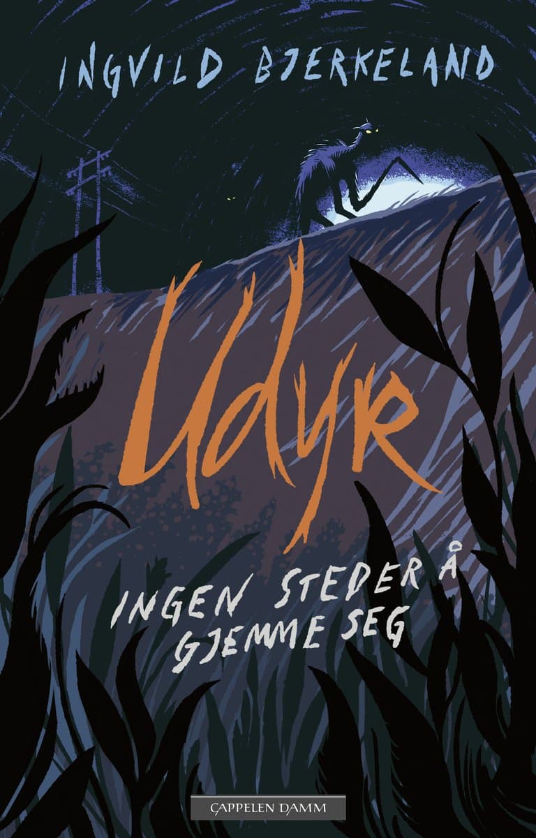 Omslag Udyr - Ingen steder å gjemme seg av Ingvild Bjerkeland (Ebok)