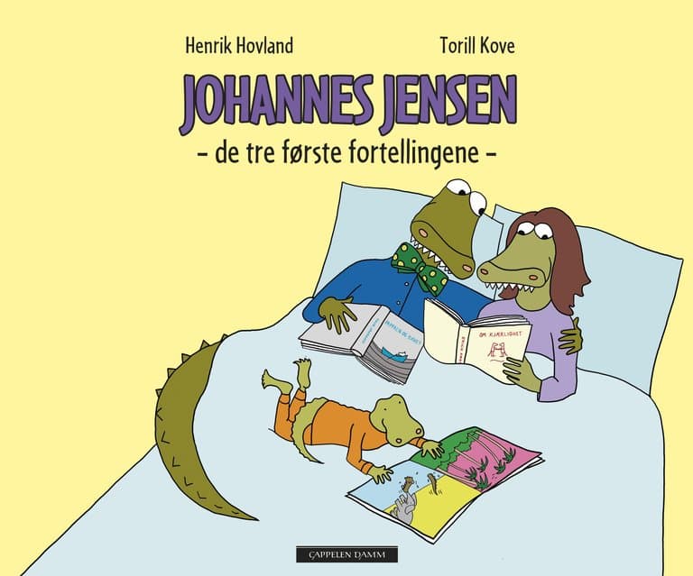 Omslag Johannes Jensen - de tre første fortellingene av Henrik Hovland (Innbundet)