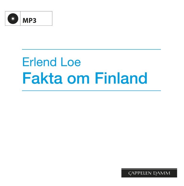 Omslag Fakta om Finland av Erlend Loe (Lydbok)