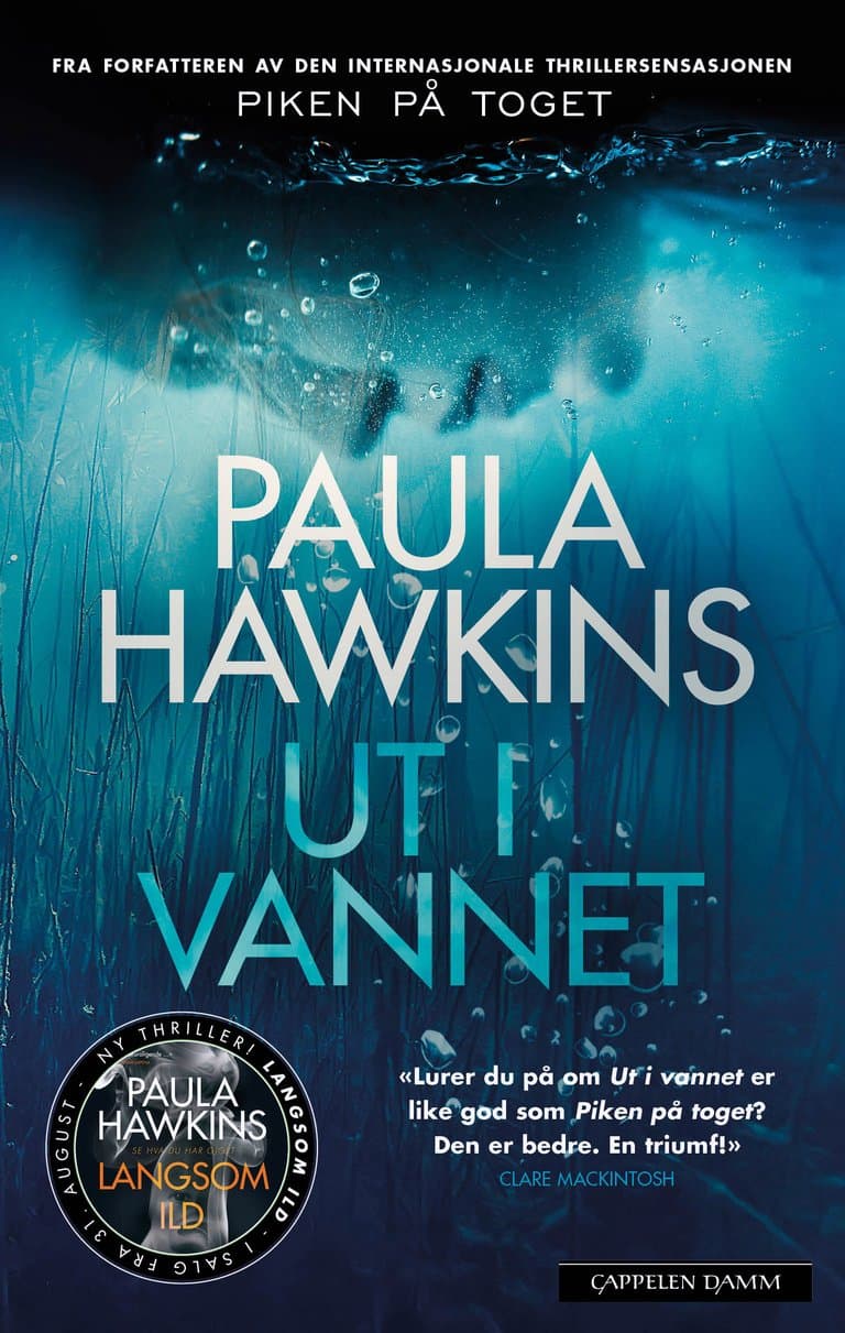 Omslag Ut i vannet av Paula Hawkins (Ebok)