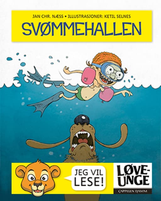 Omslag Løveunge - Svømmehallen av Jan Chr. Næss (Ebok)