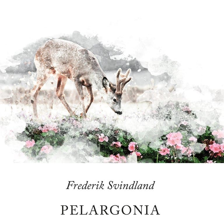 Omslag Pelargonia av Frederik Svindland (Lydbok)