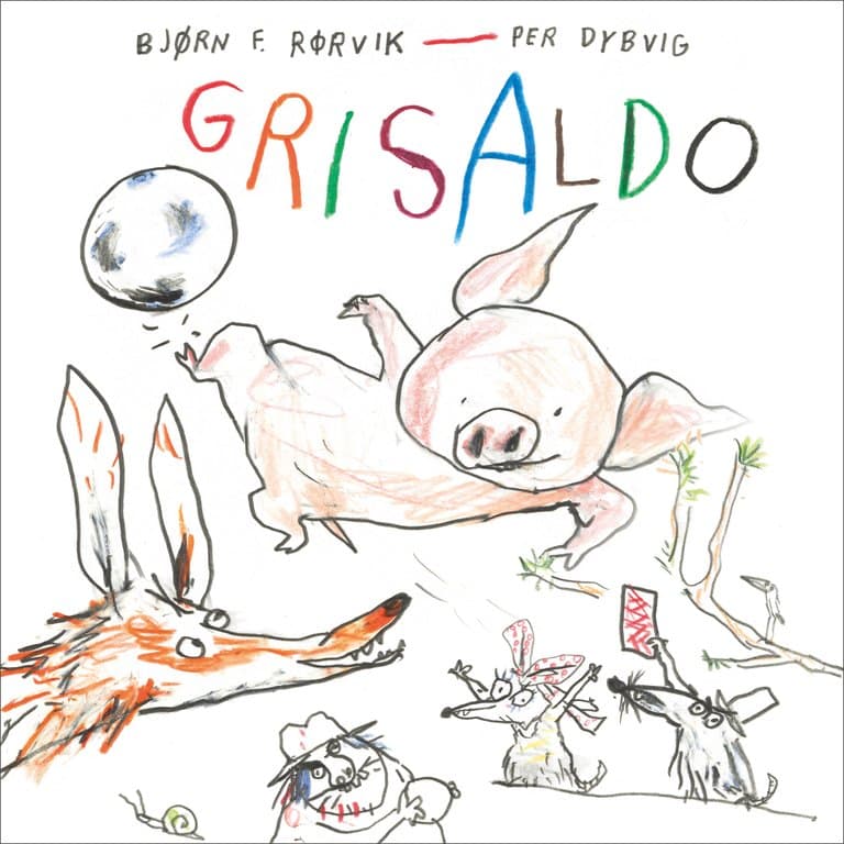 Omslag Grisaldo av Bjørn F. Rørvik (Lydbok)