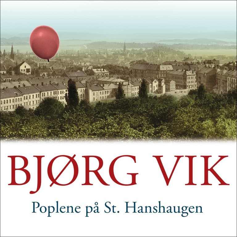 Omslag Poplene på St.Hanshaugen av Bjørg Vik (Lydbok)