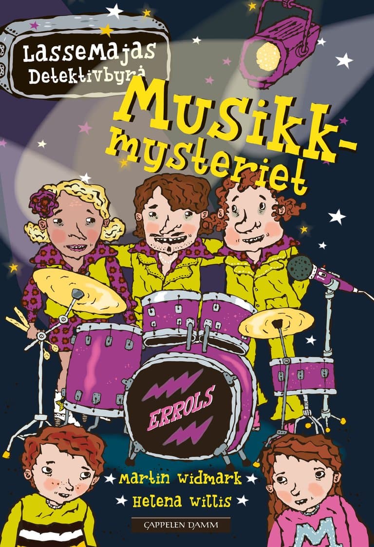 Omslag LasseMajas Detektivbyrå: Musikkmysteriet av Martin Widmark (Ebok)