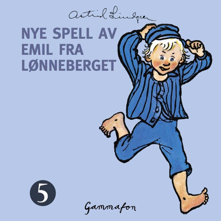 Omslag Nye spell av Emil fra Lønneberget av Astrid Lindgren (Lydbok)