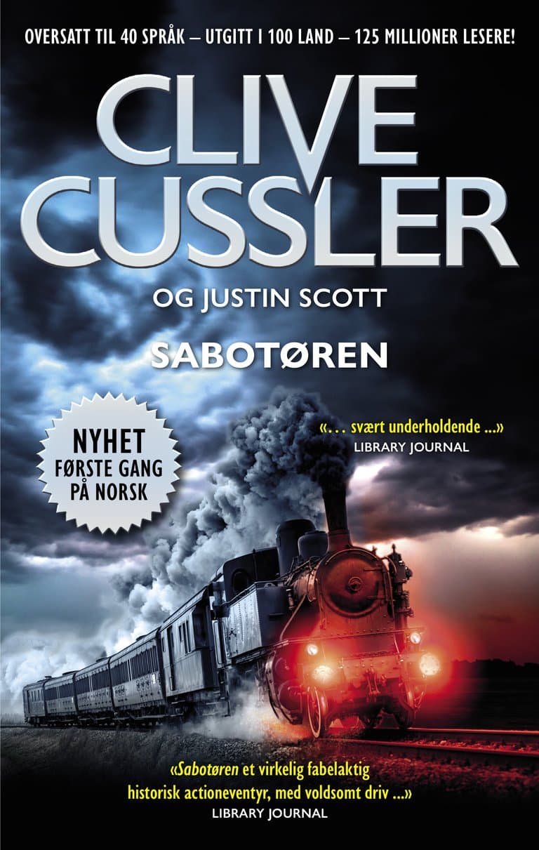 Omslag Sabotøren av Clive Cussler (Ebok)