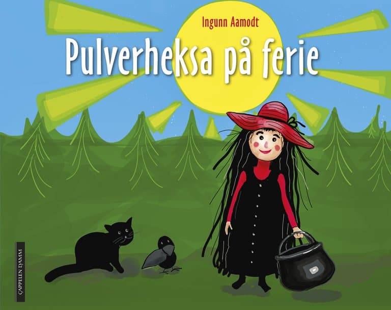 Omslag Pulverheksa på ferie av Ingunn Aamodt (Ebok)