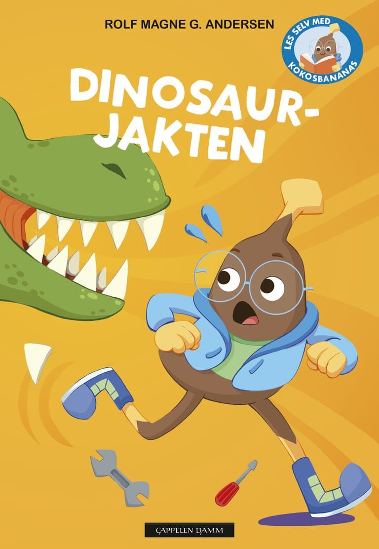 Omslag Les selv med Kokosbananas: Dinosaurjakten av Rolf Magne G. Andersen (Ebok)