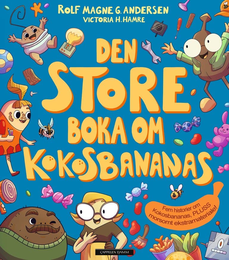 Omslag Den store boka om Kokosbananas av Rolf Magne G. Andersen (Ebok)