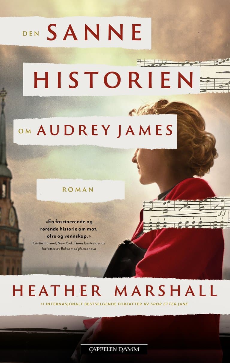 Omslag Den sanne historien om Audrey James av Heather Marshall (Ebok)