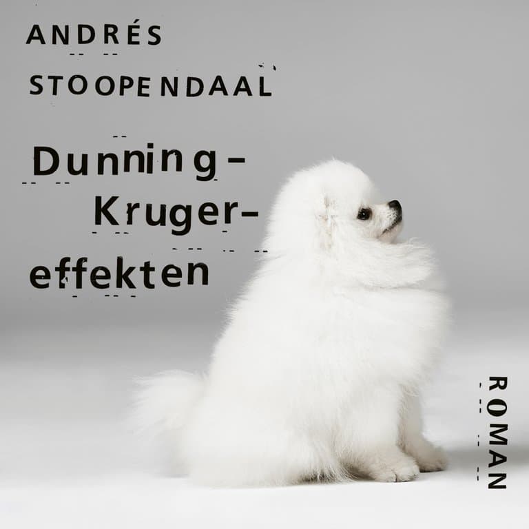 Omslag Dunning-Kruger-effekten av Andrés Stoopendaal (Lydbok)