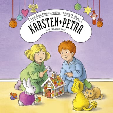 Karsten og Petra har juleselskap