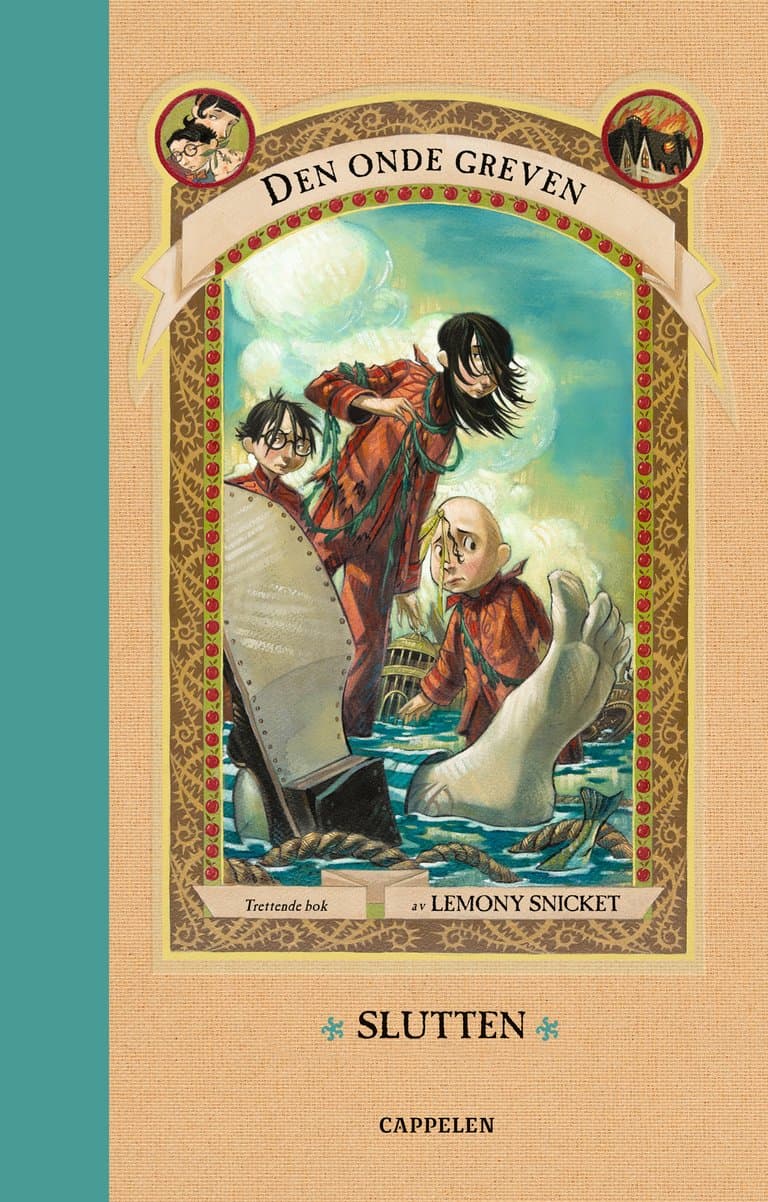 Omslag Slutten av Lemony Snicket (Innbundet)