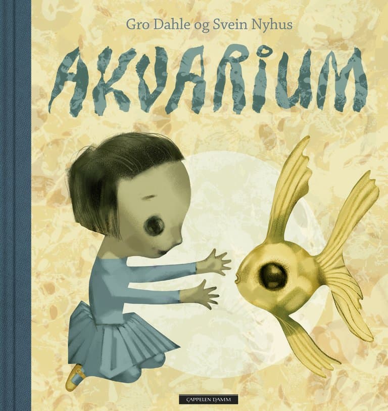 Omslag Akvarium av Gro Dahle og Svein Nyhus (Innbundet)