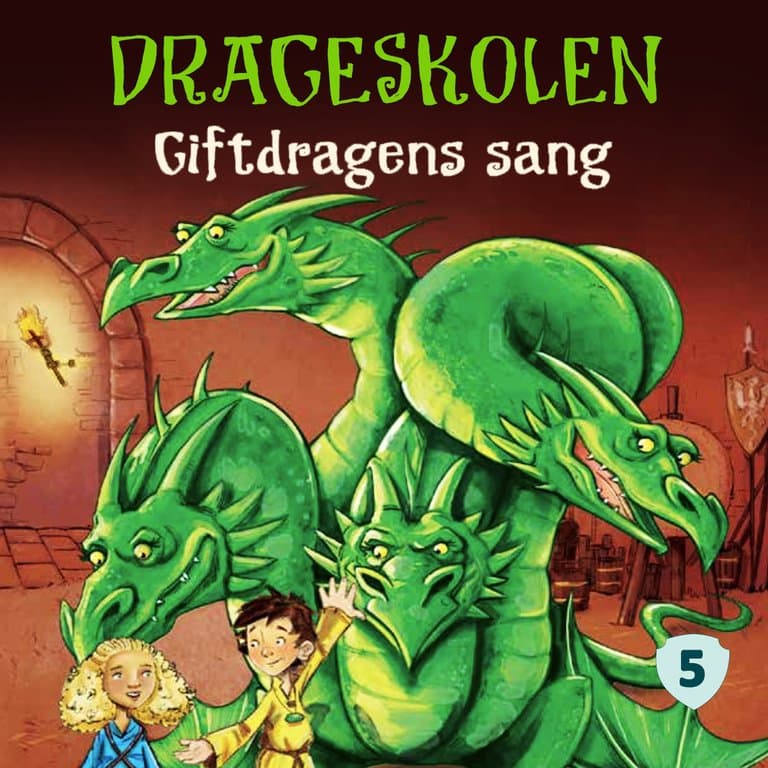 Omslag Giftdragens sang av Tracey West (Lydbok)