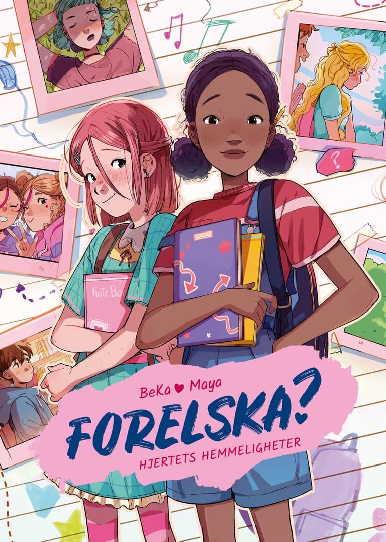 Omslag Forelska? 1 – Hjertets hemmeligheter av BeKa (Innbundet)