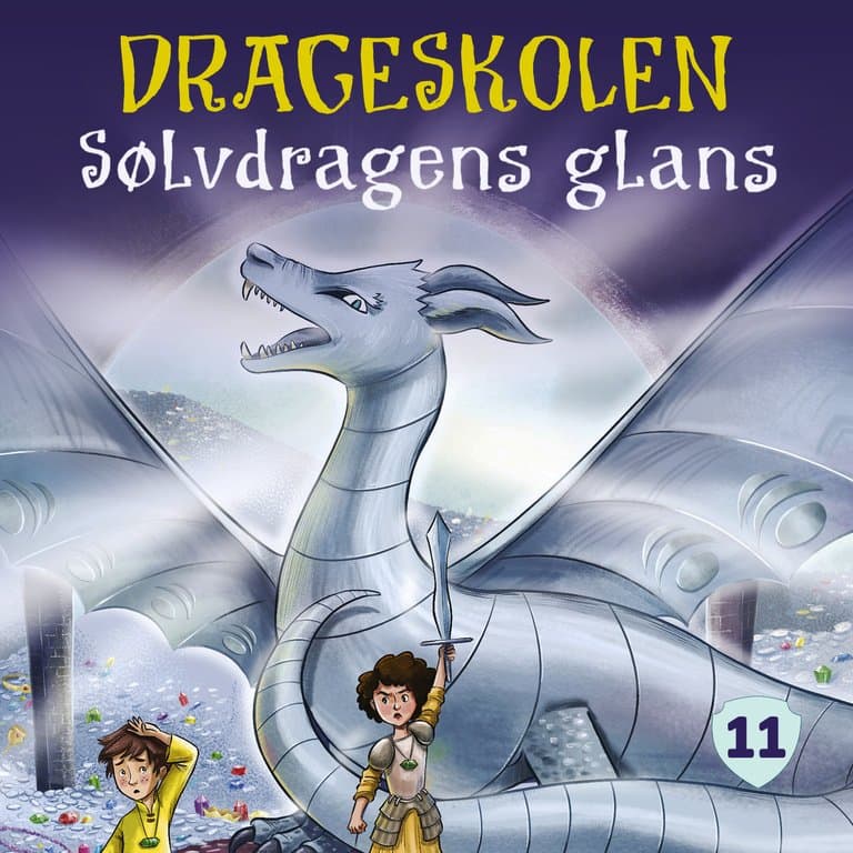 Omslag Sølvdragens glans av Tracey West (Lydbok)