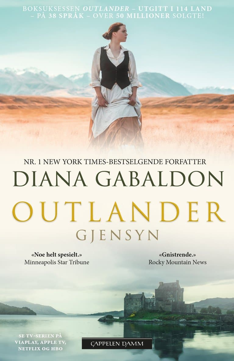 Omslag Gjensyn av Diana Gabaldon (Heftet)