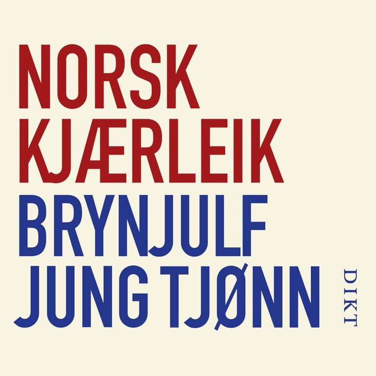 Omslag Norsk kjærleik av Brynjulf Jung Tjønn (Lydbok)