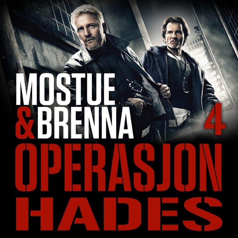 Omslag Operasjon Hades av Sigbjørn Mostue og Johnny Brenna (Lydbok)