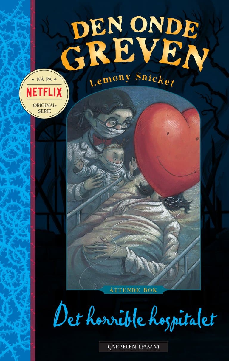 Omslag Det horrible hospitalet av Lemony Snicket (Heftet)