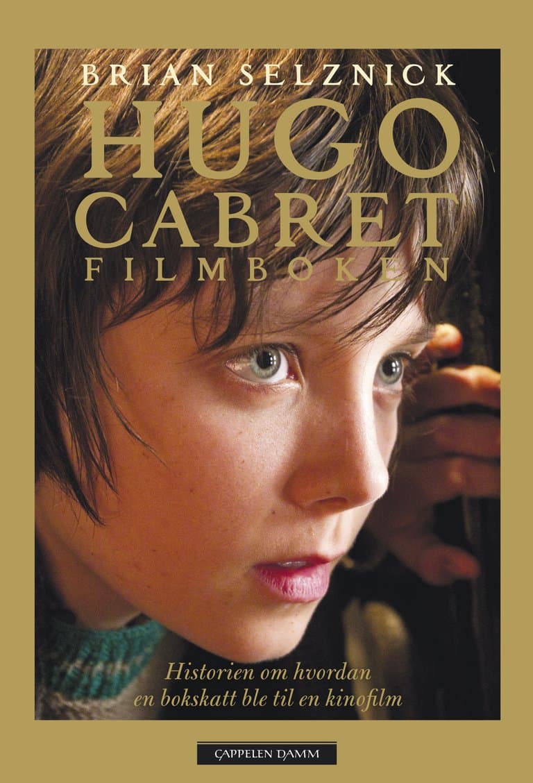 Omslag Hugo Cabret. Filmboken av Brian Selznick (Innbundet)