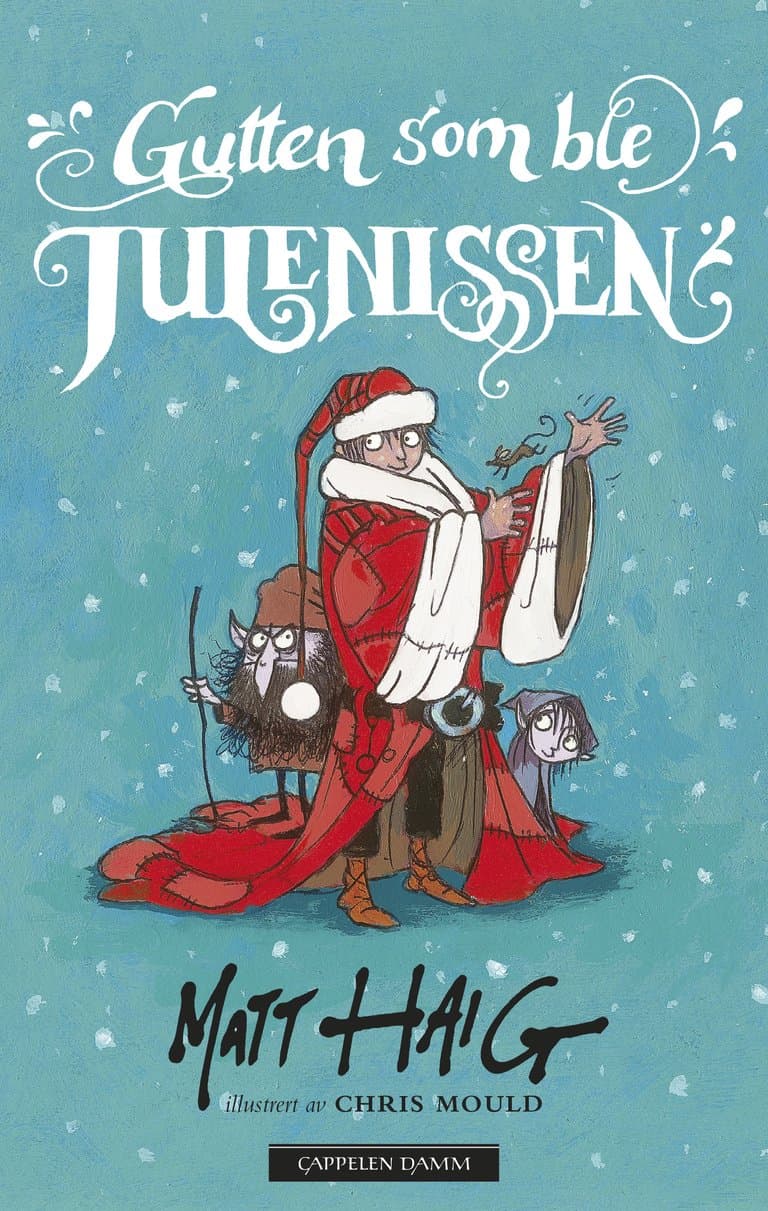 Omslag Gutten som ble julenissen av Matt Haig (Innbundet)