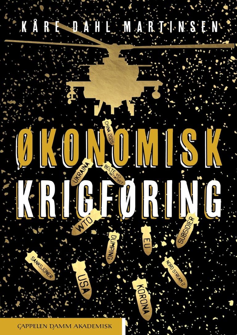 Omslag Økonomisk krigføring av Kåre Dahl Martinsen (Heftet)