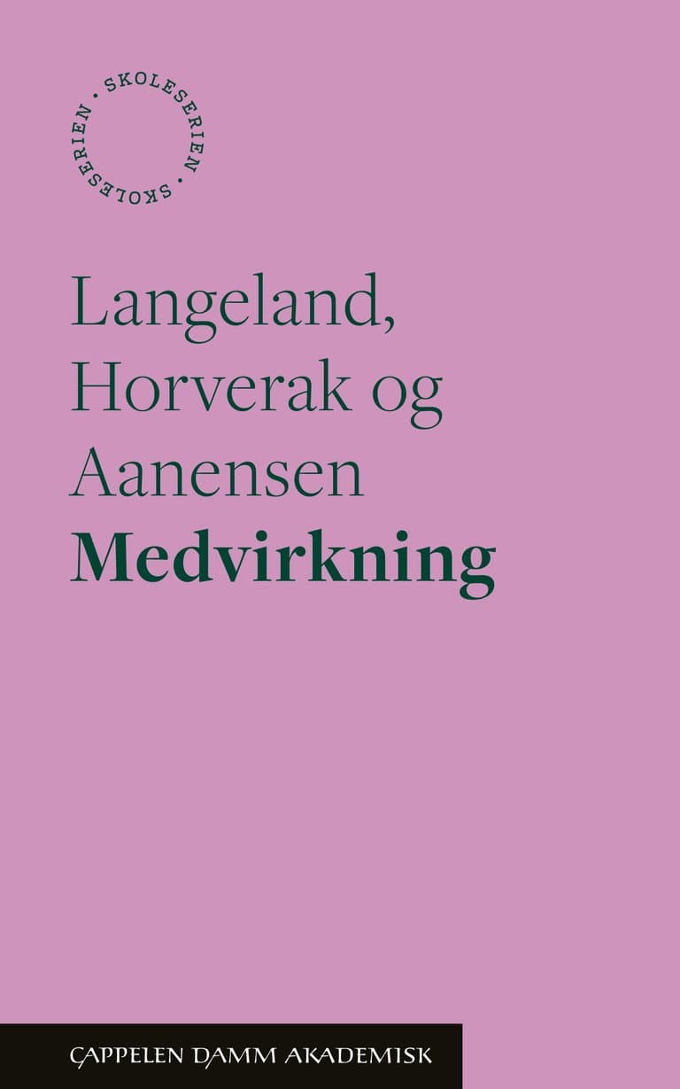 Omslag Medvirkning av Gerd Martina Langeland, May Olaug Horverak og Mariette Aanensen (Heftet)
