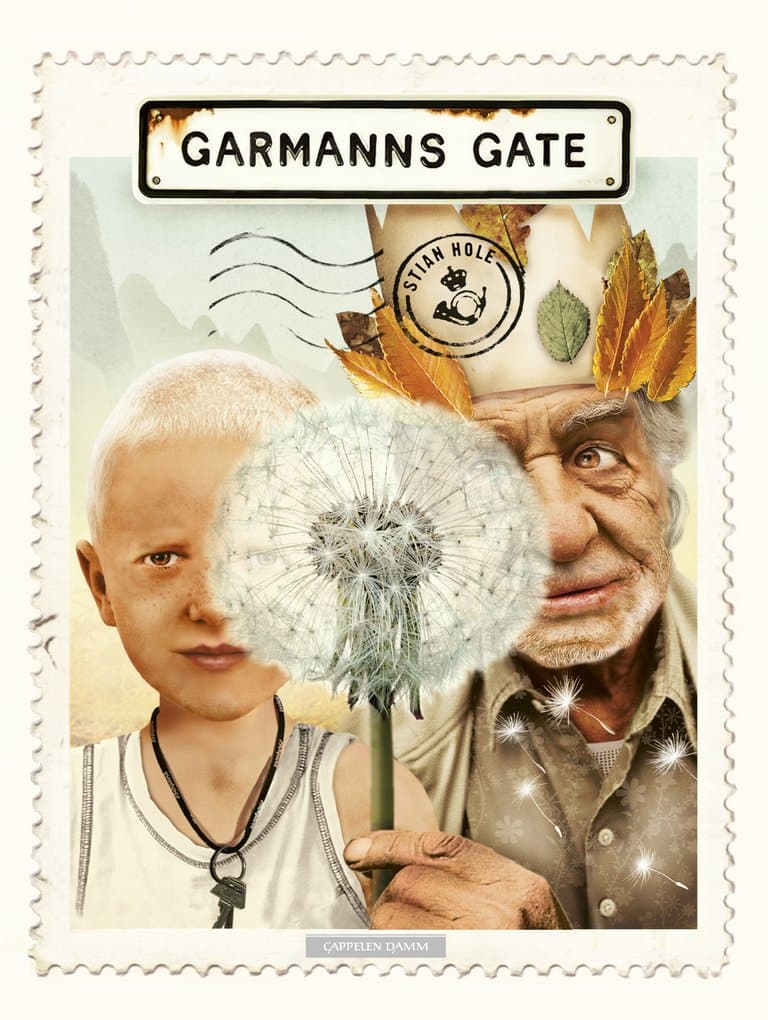 Omslag Garmanns gate av Stian Hole (Innbundet)