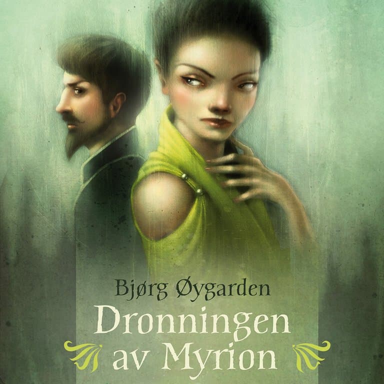 Omslag Dronningen av Myrion av Bjørg Øygarden (Lydbok)