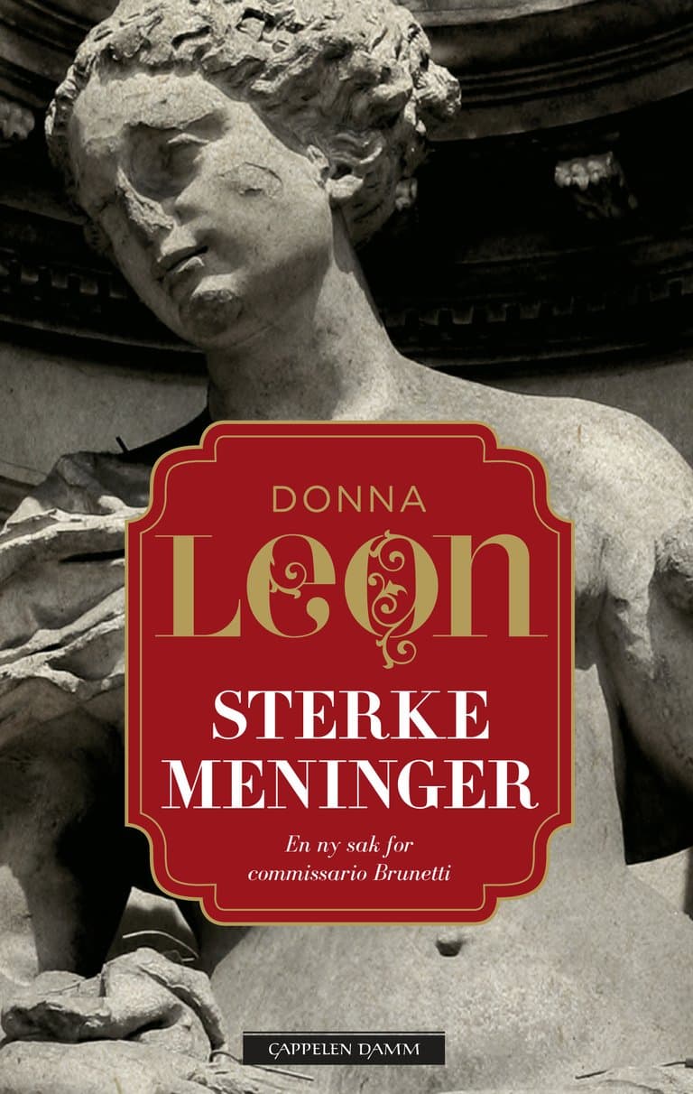 Omslag Sterke meninger av Donna Leon (Innbundet)