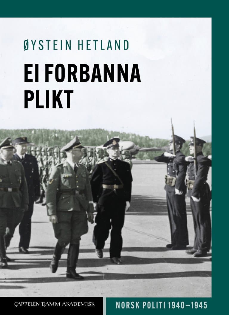 Omslag Ei forbanna plikt av Øystein Hetland (Innbundet)