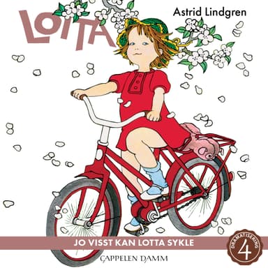 Jo visst kan Lotta sykle