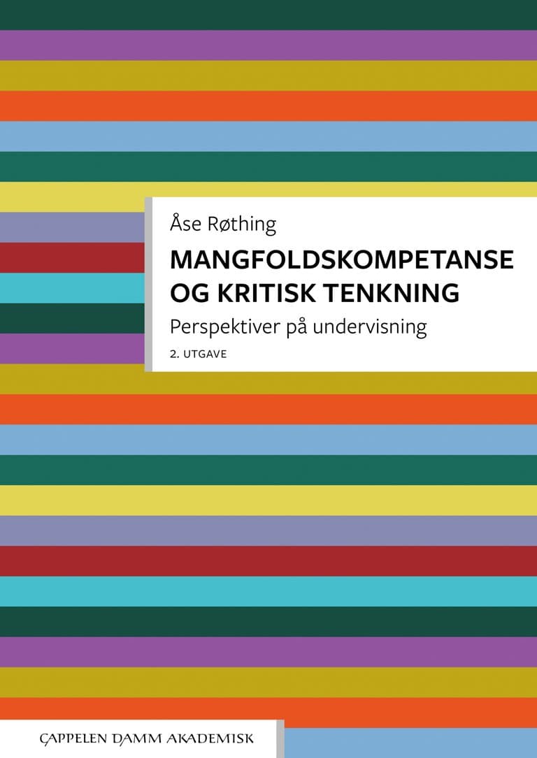 Omslag Mangfoldskompetanse og kritisk tenkning av Åse Røthing (Heftet)