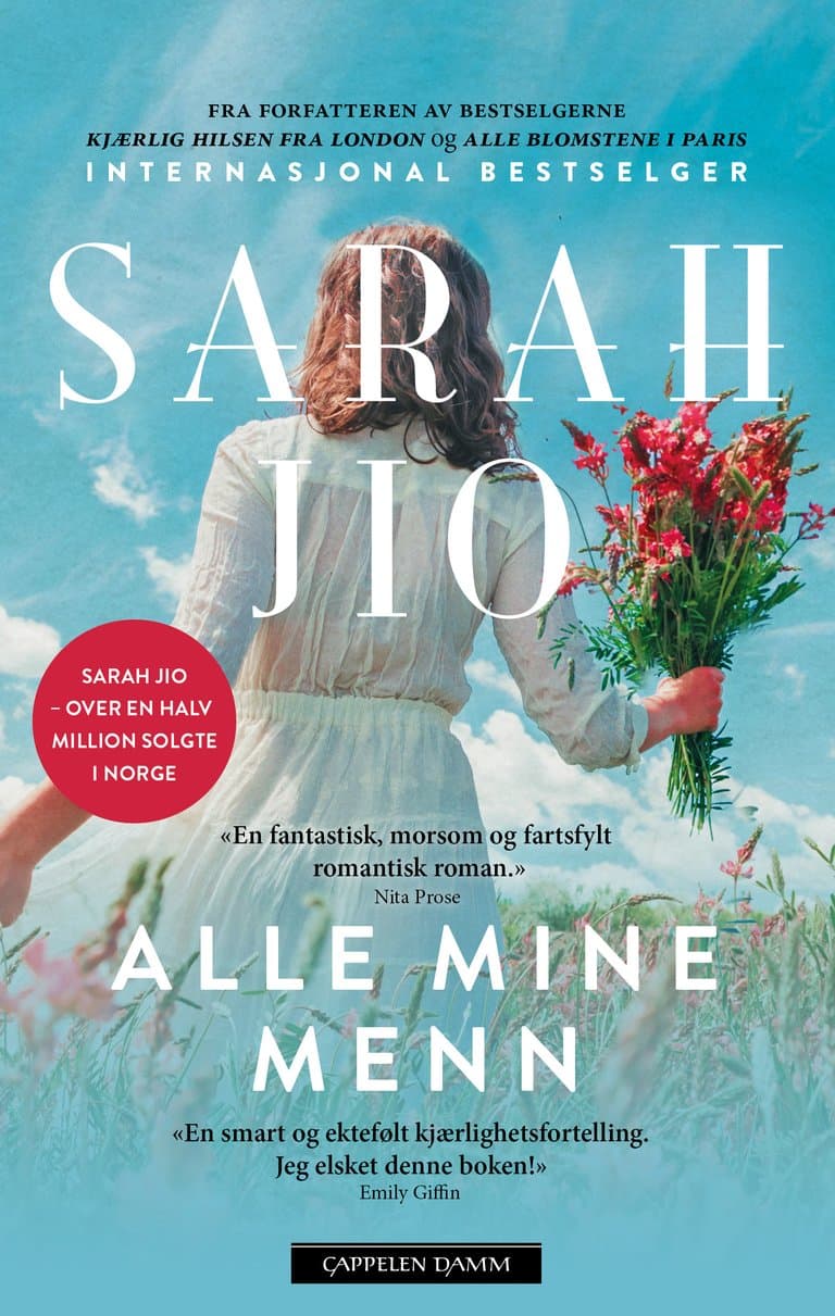 Omslag Alle mine menn av Sarah Jio (Innbundet)