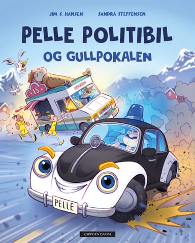 Pelle Politibil og gullpokalen