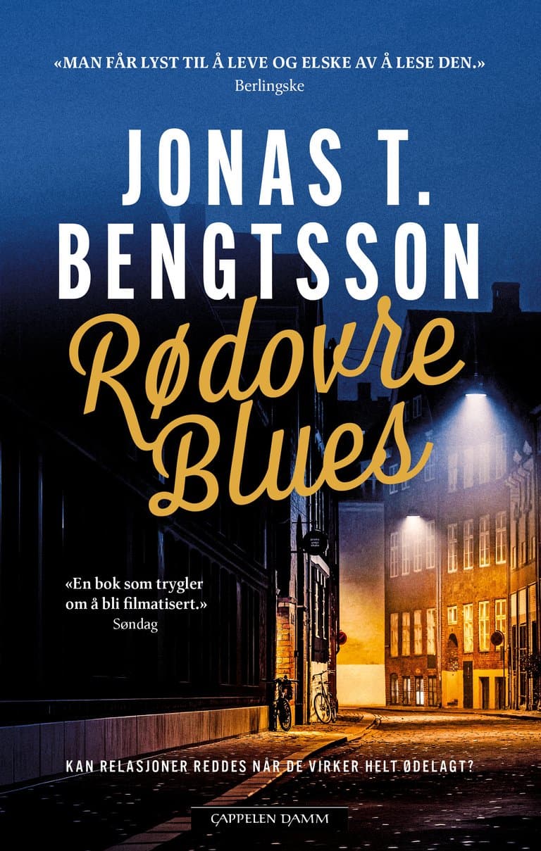 Omslag Rødovre Blues av Jonas T. Bengtsson (Innbundet)