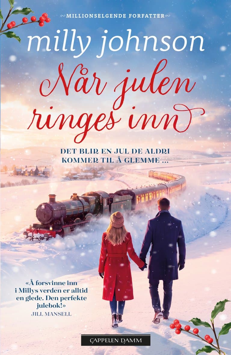 Omslag Når julen ringes inn av Milly Johnson (Heftet)